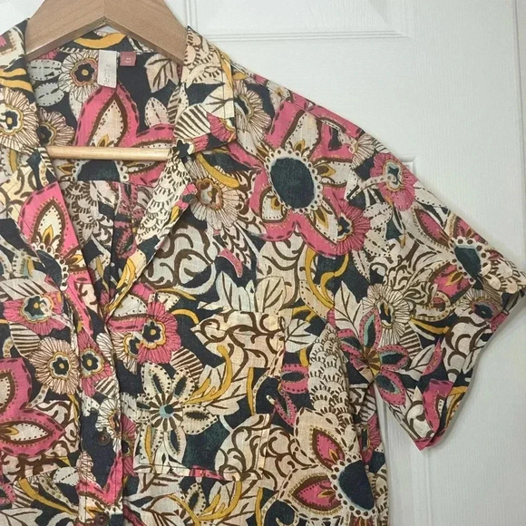 Anthropologie, Pilcro and the Letterpress Floral Button Down - Picture 6 of 6